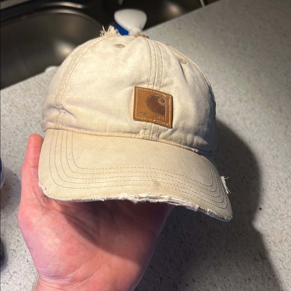 Carhartt gray Worn-In Cap - Picture 3 of 4